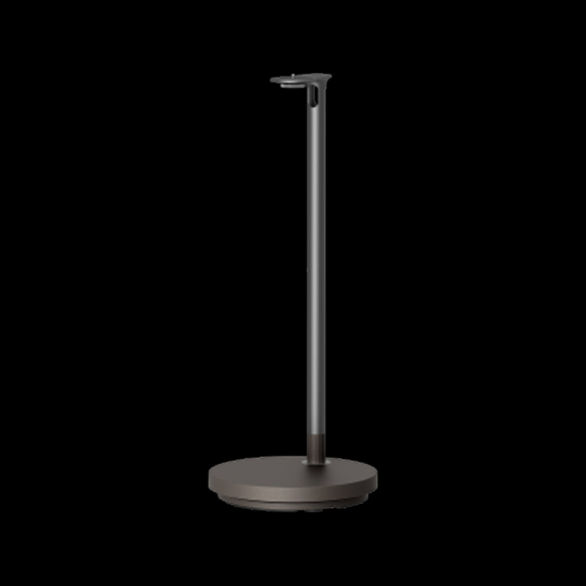 XGIMI Floor Stand Ultra in elephant grey, aluminum alloy pole with projector mount and circular base.