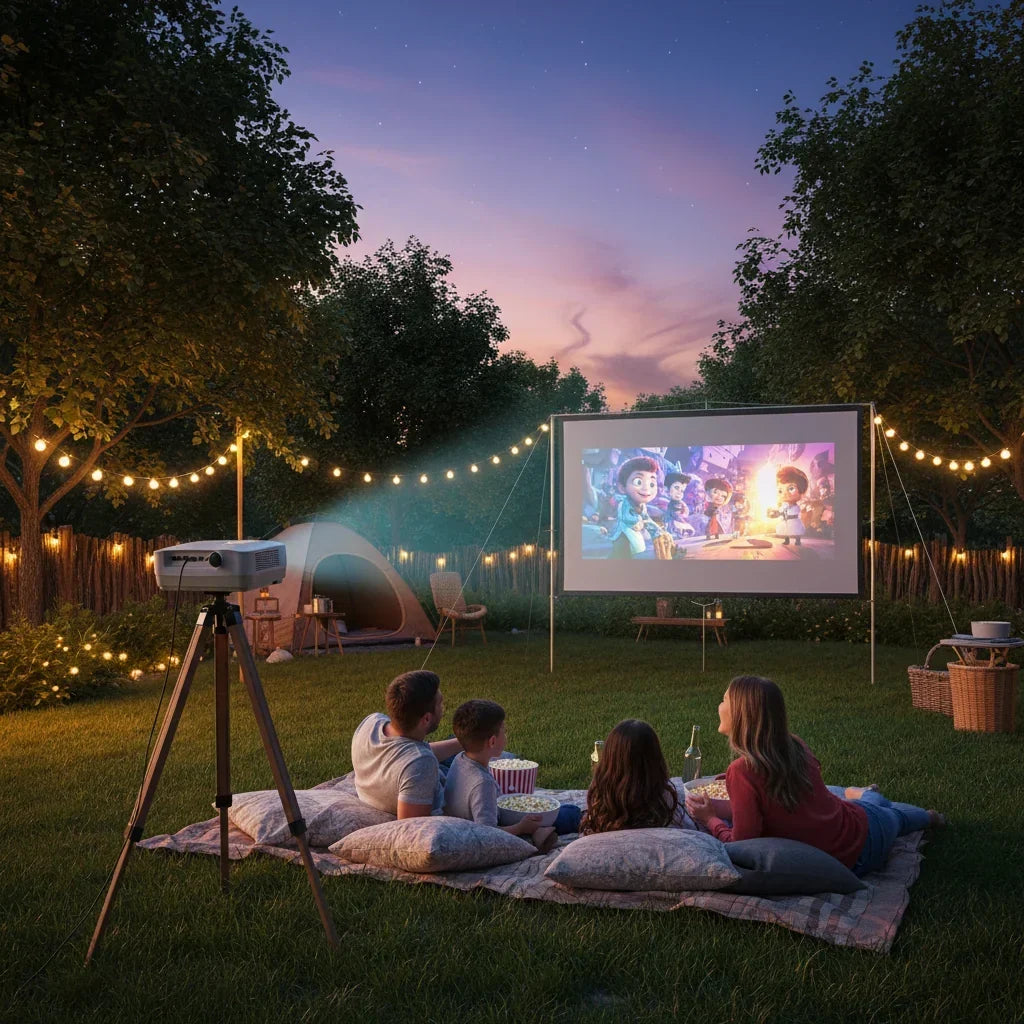How to Get Clear Projector Images in Daylight and Twilight