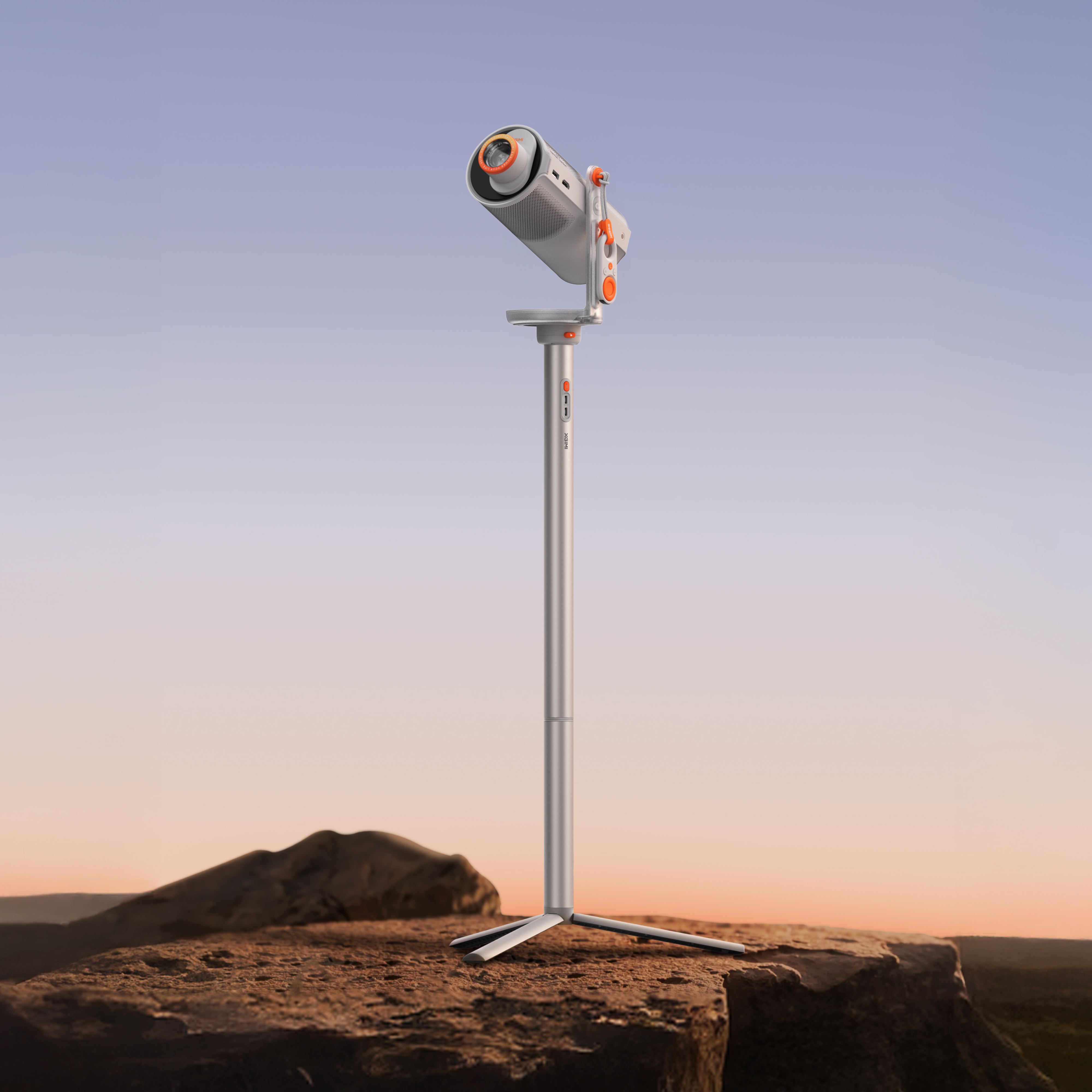 The PowerBased Stand is designed for MoGo 4 and MoGo 4 Laser. It enables longer video projecting time and stable placement.