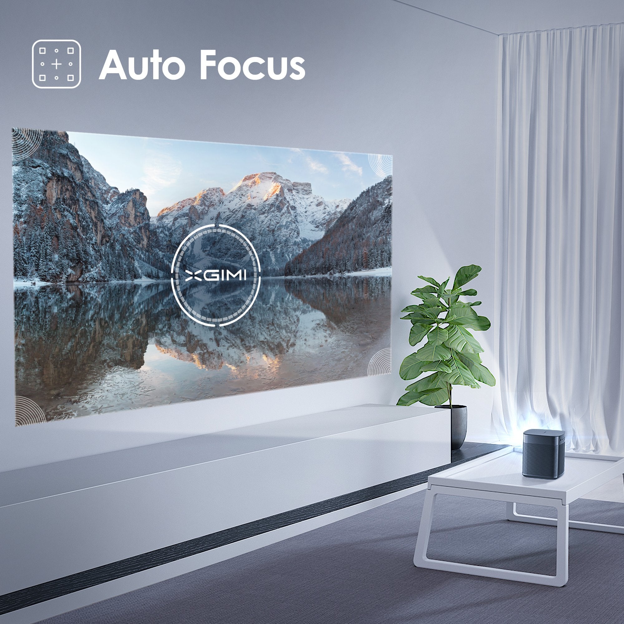 Halo - Smart Portable Projector - Auto Focus